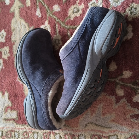MERRELL Primo Chill Slide Purple Suede + Shearling 8.5 M - Picture 4 of 6